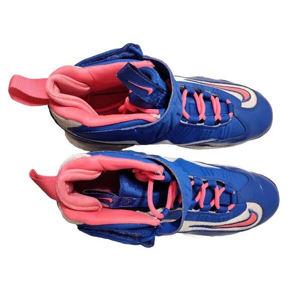 Nike Air Griffey Max 1 Youth 7Y Womens 8.5 552983-100 Rare Colorway Blue White - Picture 3 of 6